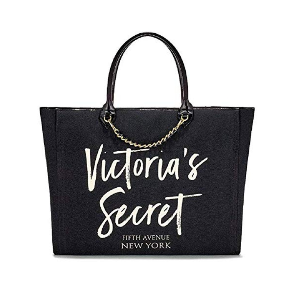 Victoria's Secret Angel City Gold Chain Tote Bag